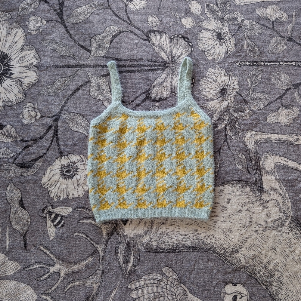 Fuzzy Knit Tank Top